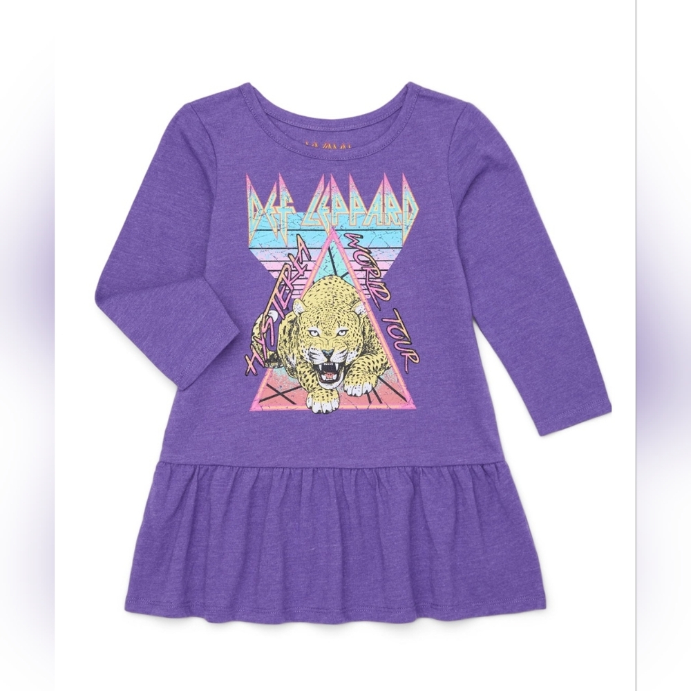 Def Leppard Toddler Girls Dress